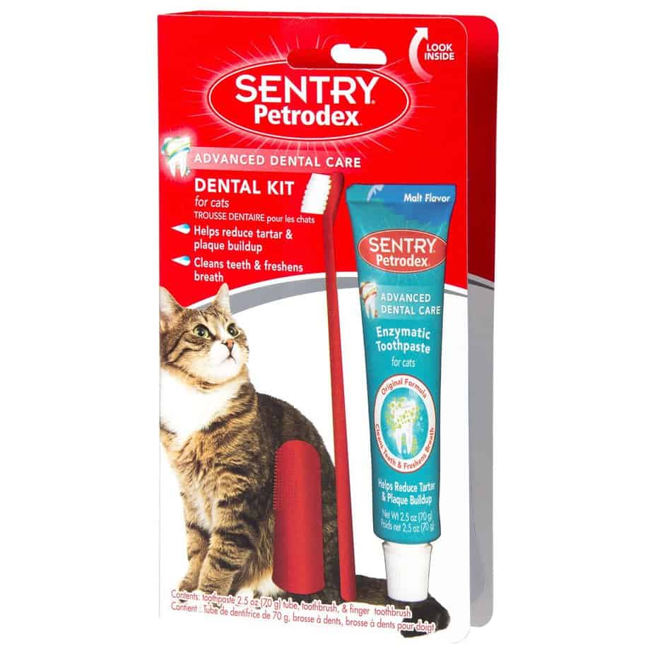 Petrodex Enzymatic Toothpaste Dental Kit for Cats