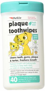 petkin plaque toothwipes