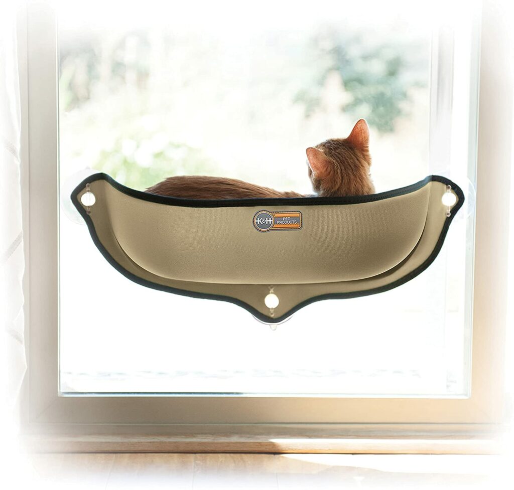 K&H Pet Products EZ Mount Window Bed Kitty Sill