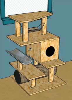 cat-building-diy