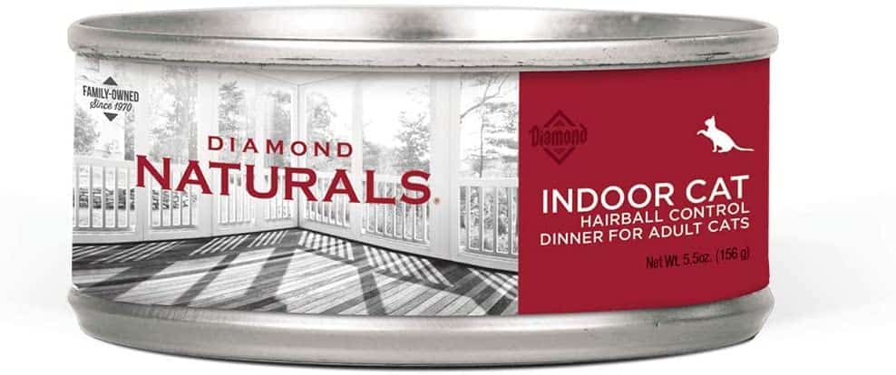 Diamond Naturals Indoor Hairball Control Adult Canned Cat Food