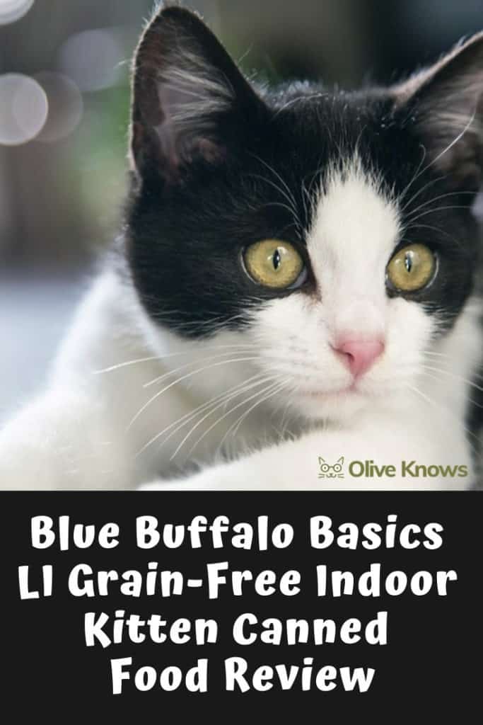 Blue Buffalo Basics LI GrainFree Indoor Kitten Canned Food Review