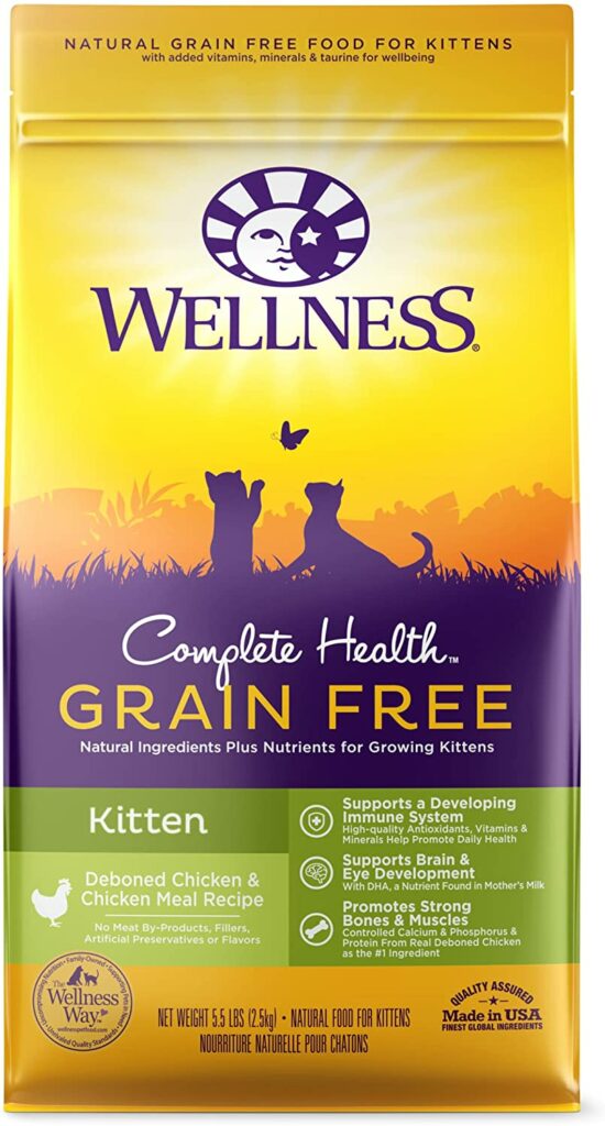 Wellness Complete Health  Natural Grain Free Dry Kitten Food