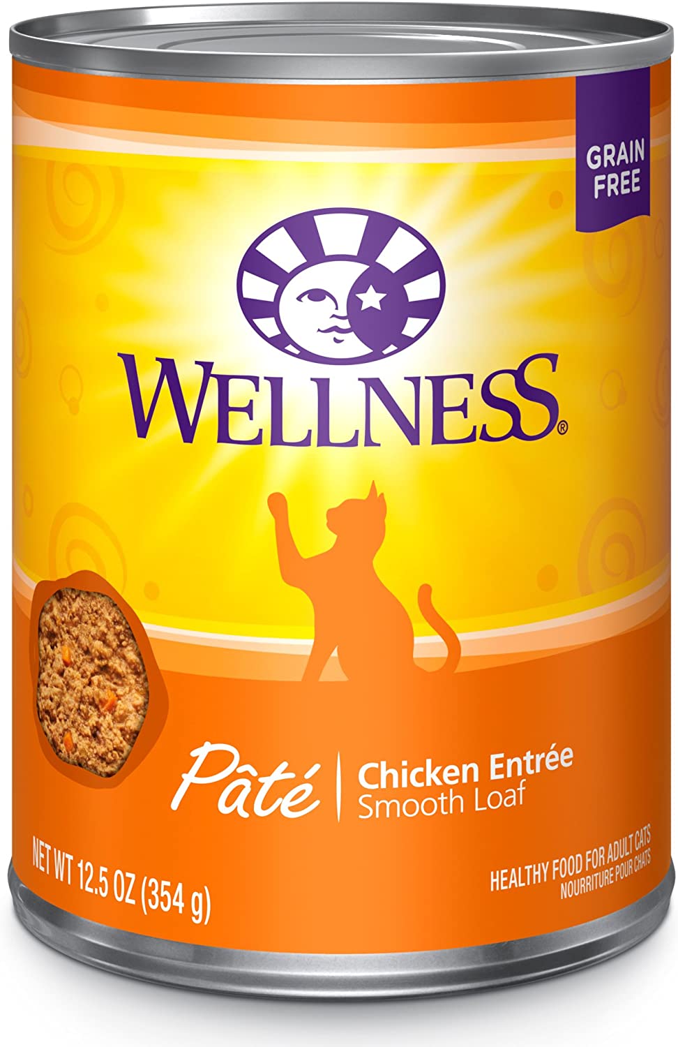 Wellness Complete Health Pate Chicken Entree Grain-Free Canned Cat Food