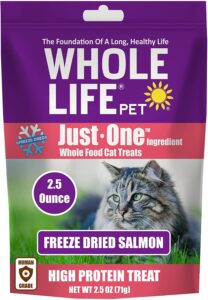 Whole Life Just One Freeze Dried Salmon Treat