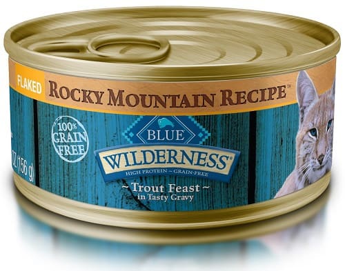 Blue Wilderness High Protein Flaked Wet Cat Food