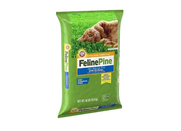 felinepine non tracking cat litter