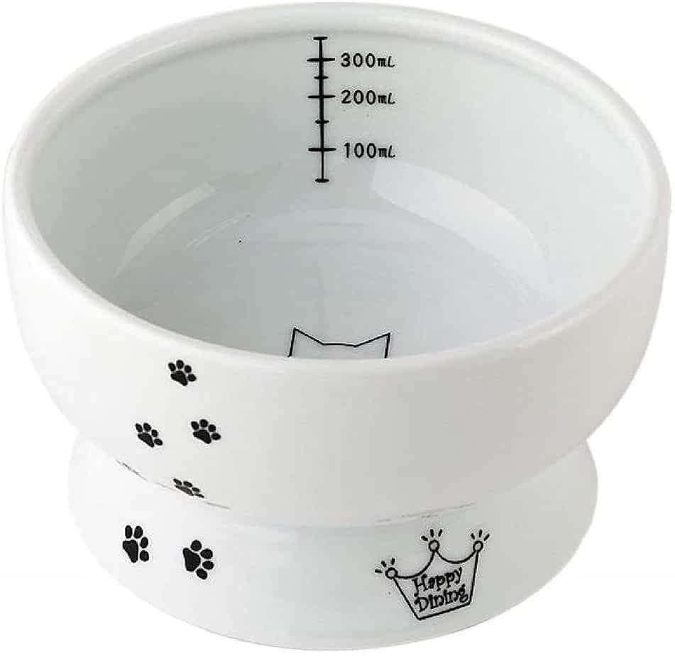 Necoichi Raised Cat Water Bowl