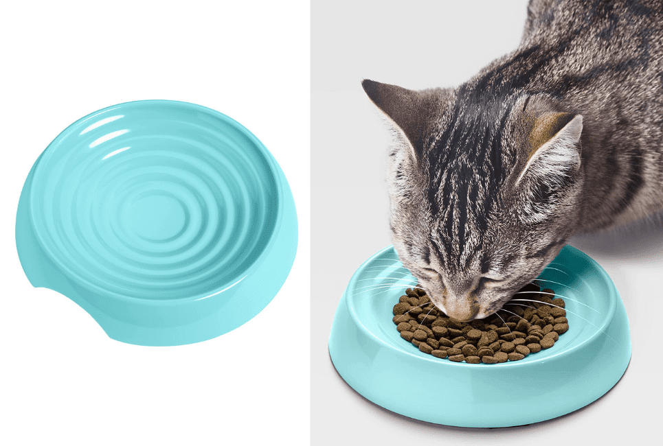 CatGuru Whisker Relief Food Bowl