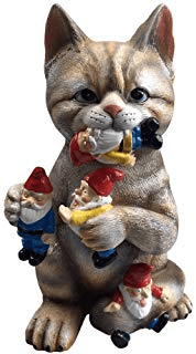 Mark & Margot Cat Gnome